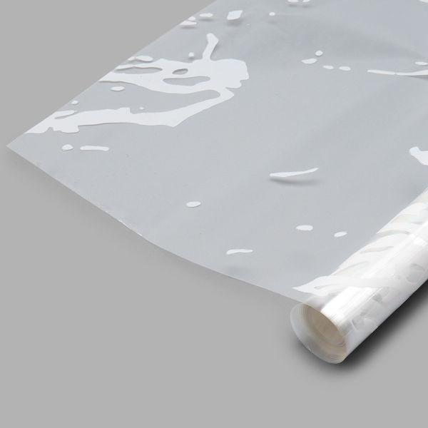 Пленка Мрамор, белый, 70 см / 10±5% ярдов