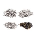 Кнопка рубашечная (джерси) открытая ⌀9.5 мм, ≈144 шт, МЕТАЛЛ, эмаль, 323 черный глянцевый, NEW STAR