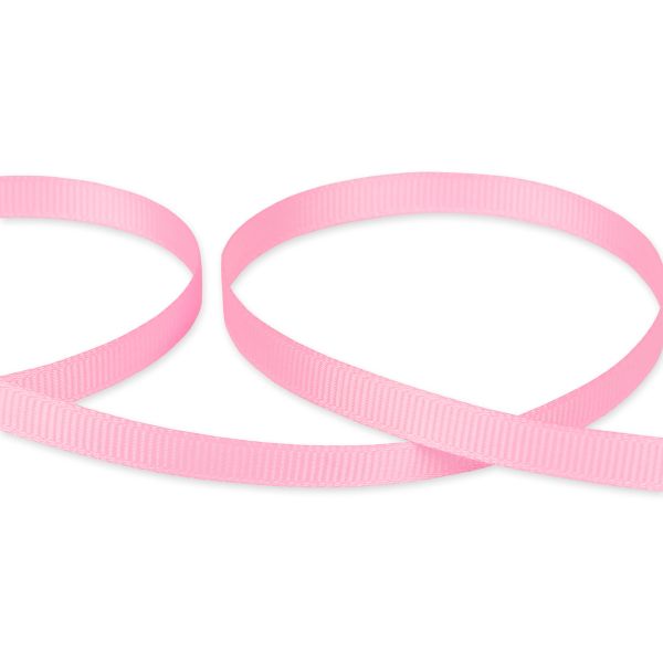 Лента репсовая (в рубчик) 6.0 мм / 45.5 метра, 034 розовый, Gamma GR-06