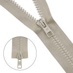 Молния трактор Arta Т6 (6 мм) 2 зам., разъем., 120 см, цв. 105 св.бежевый, уп.5 шт