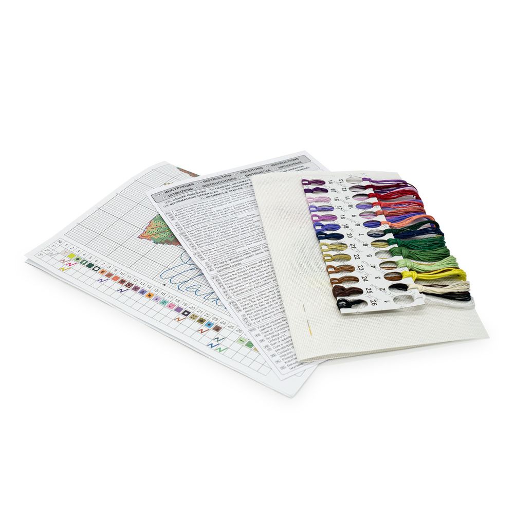 Набор для вышивания МП Студия Дары природы. Шелковица 13х18см, НВ-770