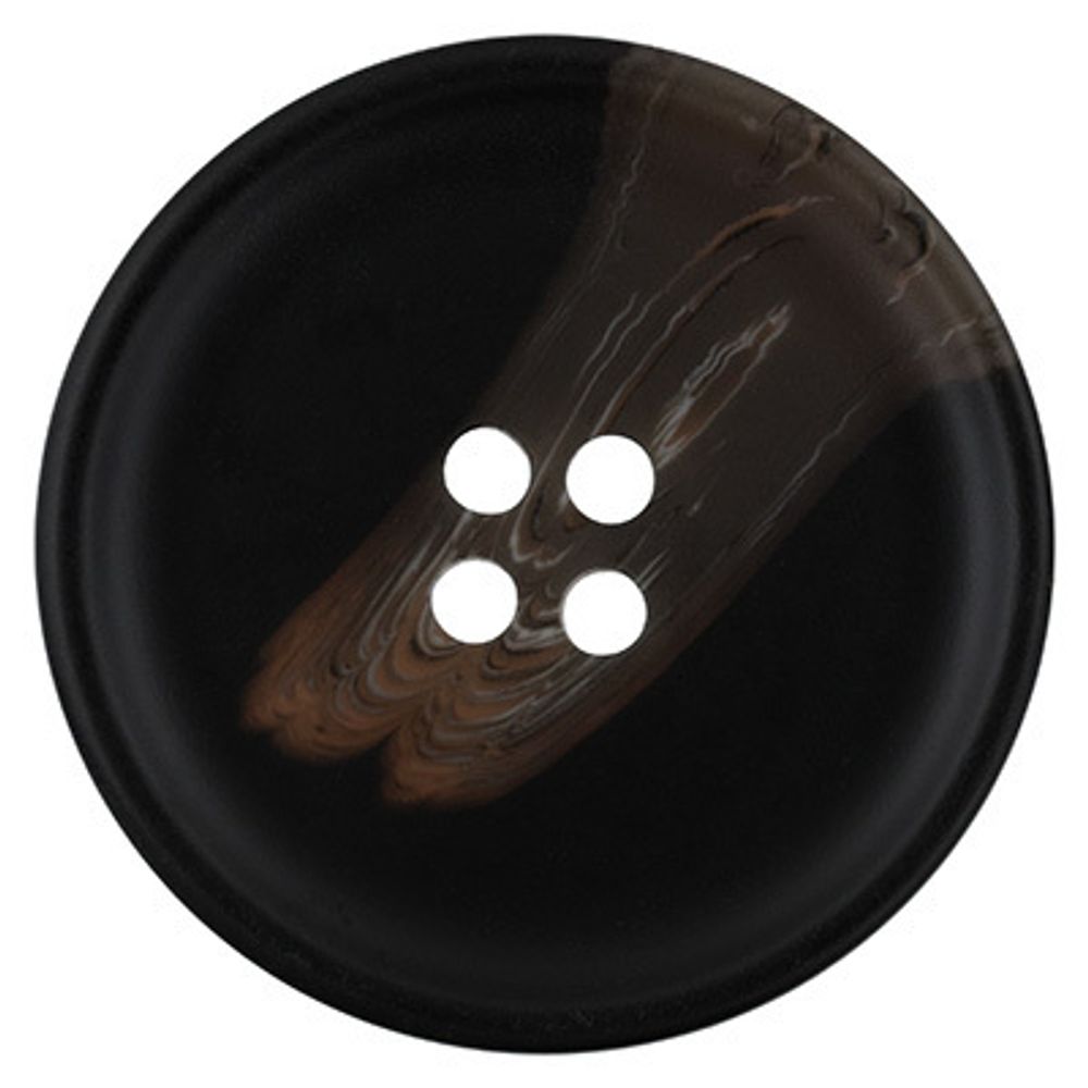 Пуговицы костюмные 28 мм, 12 шт, А008 черный, Blitz DRN 0082