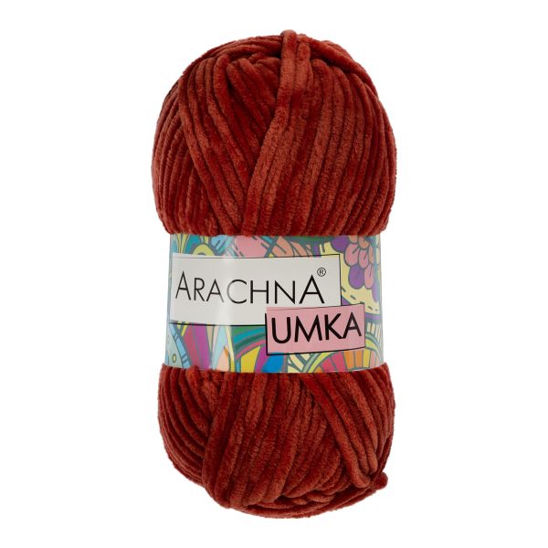 Пряжа Arachna Umka / уп.5 мот. по 100 г, 120 м, 27 терракотовый