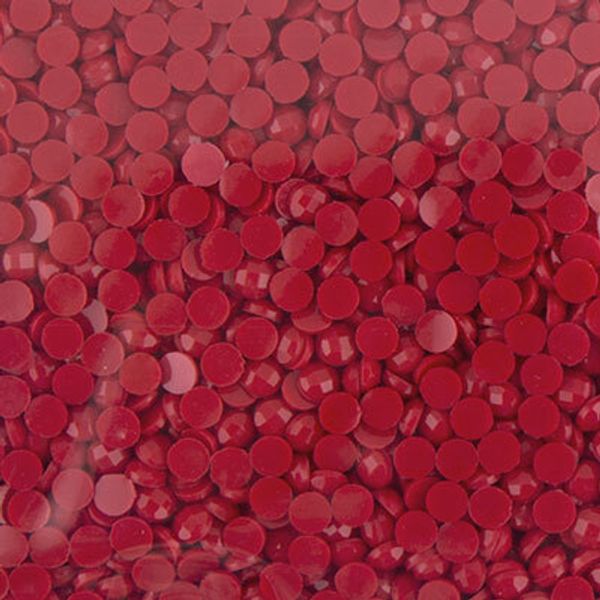 Стразы неклеевые акрил 2.5 мм, 100 г (10х10 г), /РП/, №0120 т-красный, Zlatka OZM