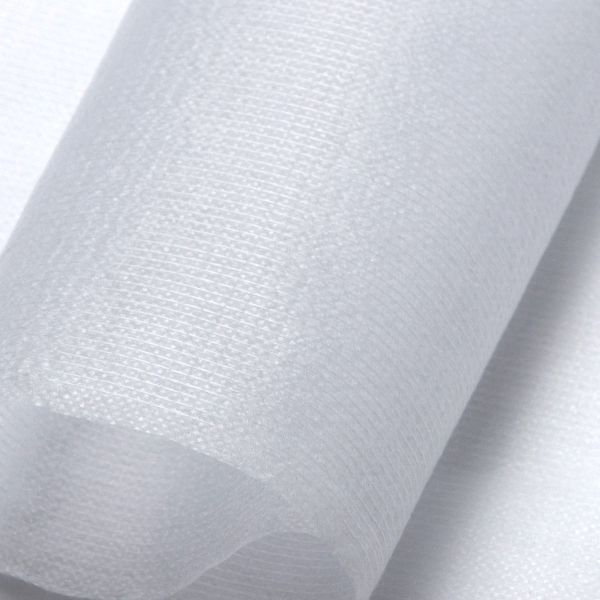 Флизелин нитепрошивной 40 г/м², 90 см / 100 метров, 6403-3001, белый