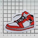 Термоаппликация КРОСЫ 80х60мм (Red (красный)), 2 шт, LA581