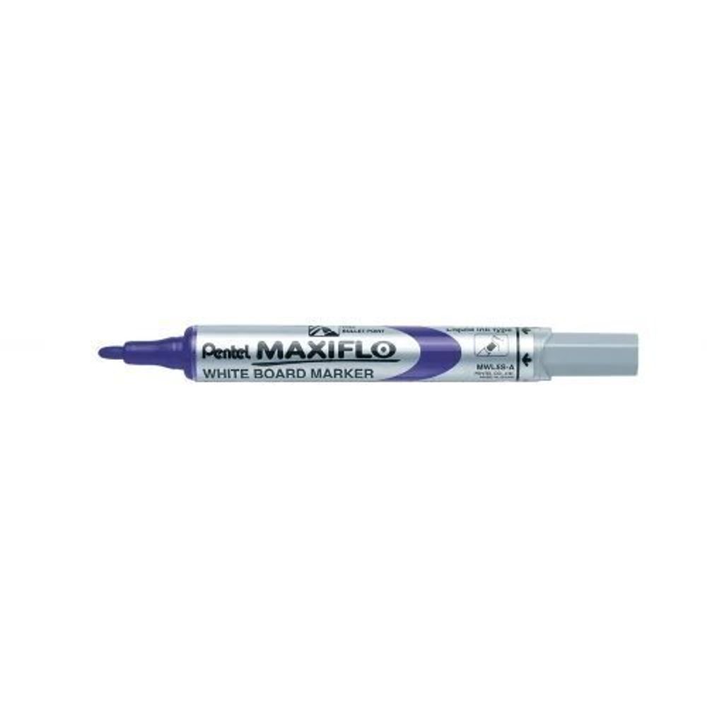 Маркер Pentel Maxiflo 4 мм, пулеобразное, MWL5S-V фиолетовый