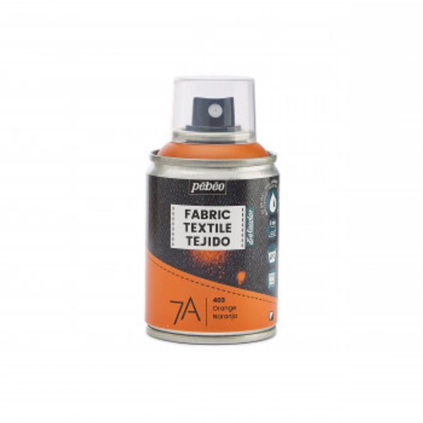 Краска для текстиля аэрозольная 7А Spray 100 мл, оранжевый 805403, Pebeo