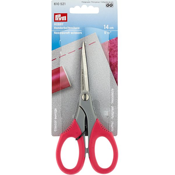 Ножницы рукодельные 14 см, 1 шт, Prym 610521