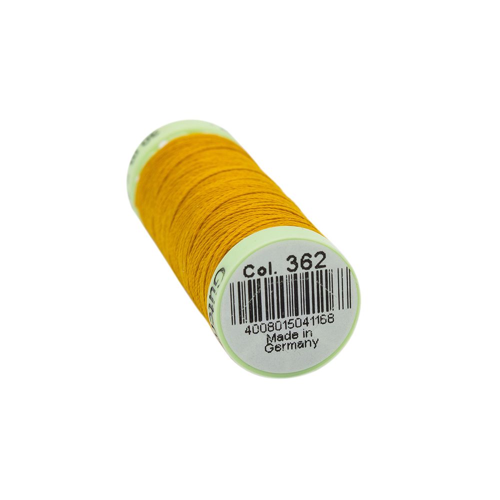 Нитки отделочные Gutermann Top Stitch, 30м, 362 оранжево-желтый, 5 катушек