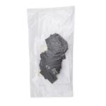 Этикетка-размерник 10х20мм, 100 шт/упак, черный фон/белый шрифт (MN) (58)