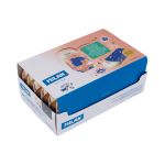 Ластик овальный с крышкой 1012 Magic 24 шт, CMMMG1012, Milan