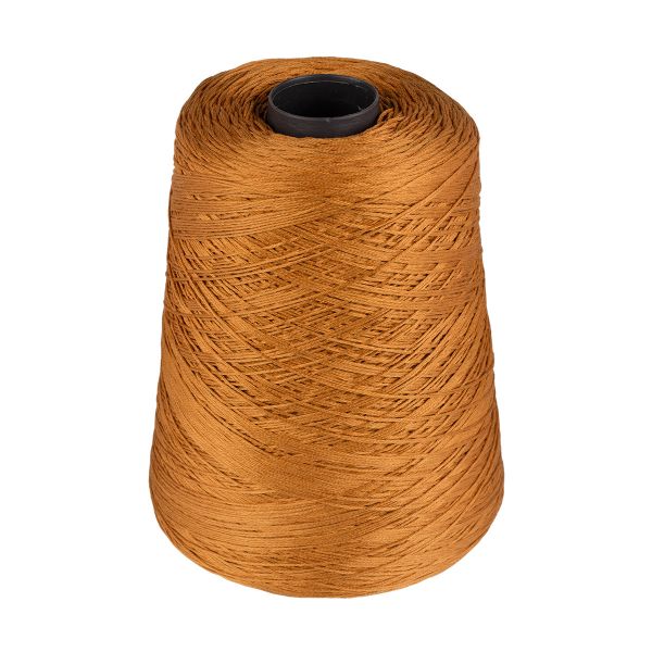 Мулине Gamma бобина 480±30 г (1800 метров), хлопок, цв. 0215 золотисто-коричневый