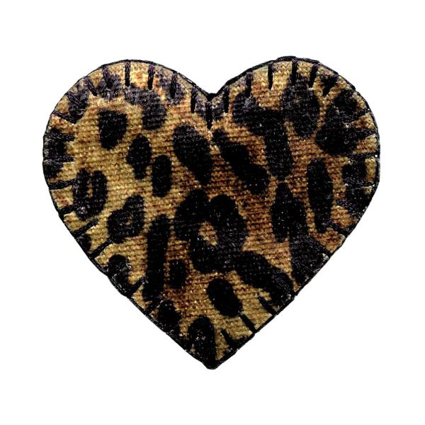 Термоаппликация Сердце леоп.принт Prym
