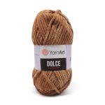 Пряжа YarnArt (ЯрнАрт) Dolce / уп.5 мот. по 100 г, 120м, 765 светло-коричневый