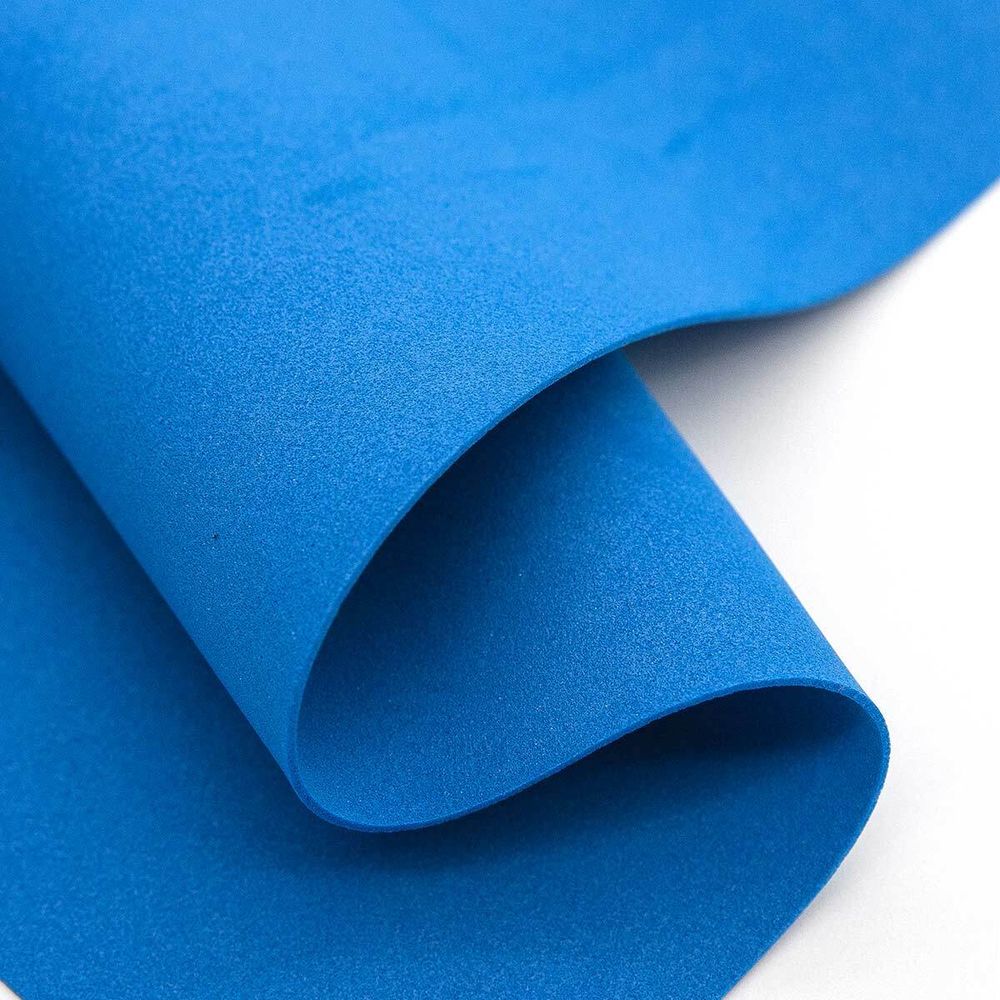 Фоамиран EVA-1010, 10 шт, 20х30 см, 1 мм., Astra&Craft (BK048 синий)