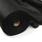 Флизелин клеевой точечный нитепрошивной 44 г/м², цв.черный, шир.90см, 100м