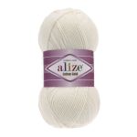 Пряжа Alize (Ализе) Cotton Gold / уп.5 мот. по 100 г, 330м, 062 молочный A