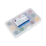 Набор бисера 10/0 (2.3 мм), 140 г, 14 цветов №02, GNK, Gamma