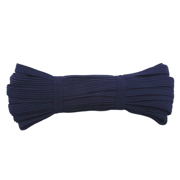 Резинка бельевая (стандартная) 10.0 мм / 10х10 метров, 8112 т.синий, С1049