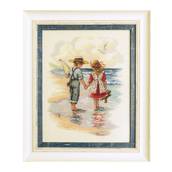 Набор для вышивания нитками Dimensions, Держась за руки, 23х30 см