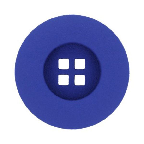 Пуговицы 4 прокола пальтовые 30 мм, 12 шт, D238 я.синий, Gamma OXG 0024