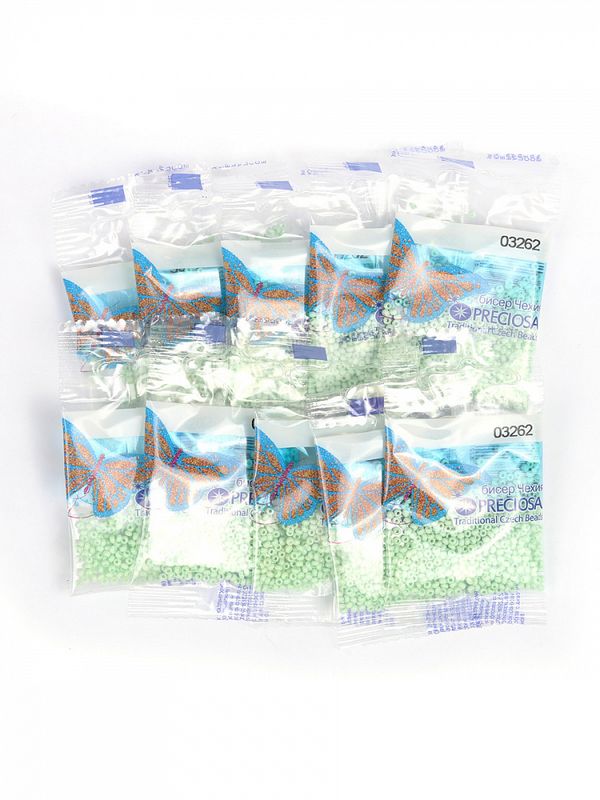 Бисер Preciosa 10/0 (2.3 мм), 50 г (10х5 г), цв. 03262