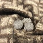 Пуговицы металлические на ножке 28L-18 мм, С-MP06 цв.серебро, 10 шт