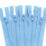 Молния трактор Arta Т6 (6 мм) 1 зам., разъем., 85 см, цв. 039 голубой, уп.5 шт