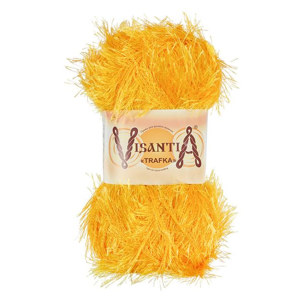Пряжа Visantia Trafka / уп.5 мот. по 100г, 150м, 0075 т.желтый