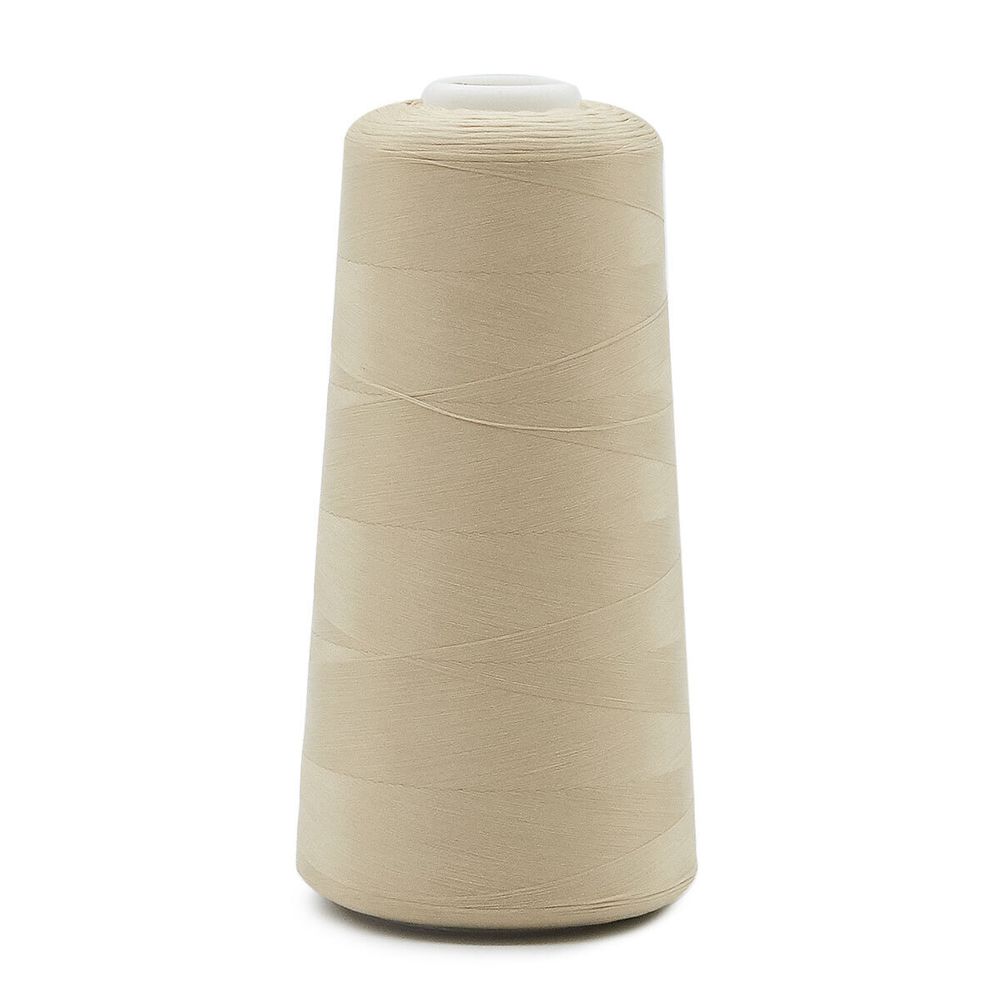 Нитки текстурированные некрученые 150D/1, 5000ярд, цв.432 бежевый