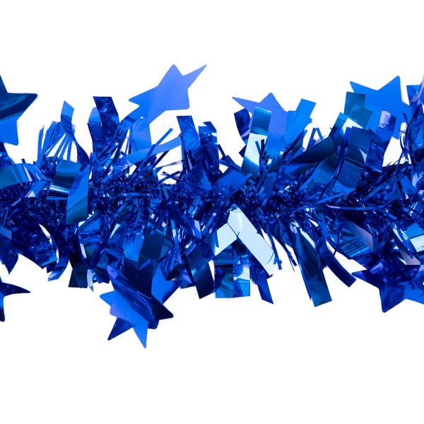 Мишура 9х200 см, 5 шт, №04 синий, Snoweekon SNW-F082