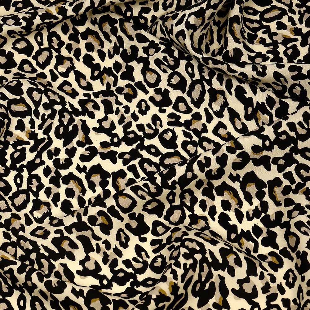 Штапель 90 г/м², 145 см / 2 метра, TBY Vi-34109-1 цв.34109-1