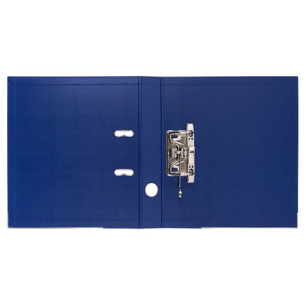 Регистратор PVC, 2-х стороннее покрытие, мет.уг. 50 мм, 50 шт, Premier A4 арочный механ. (разб.), синий ЕС100161002, Expert Complete