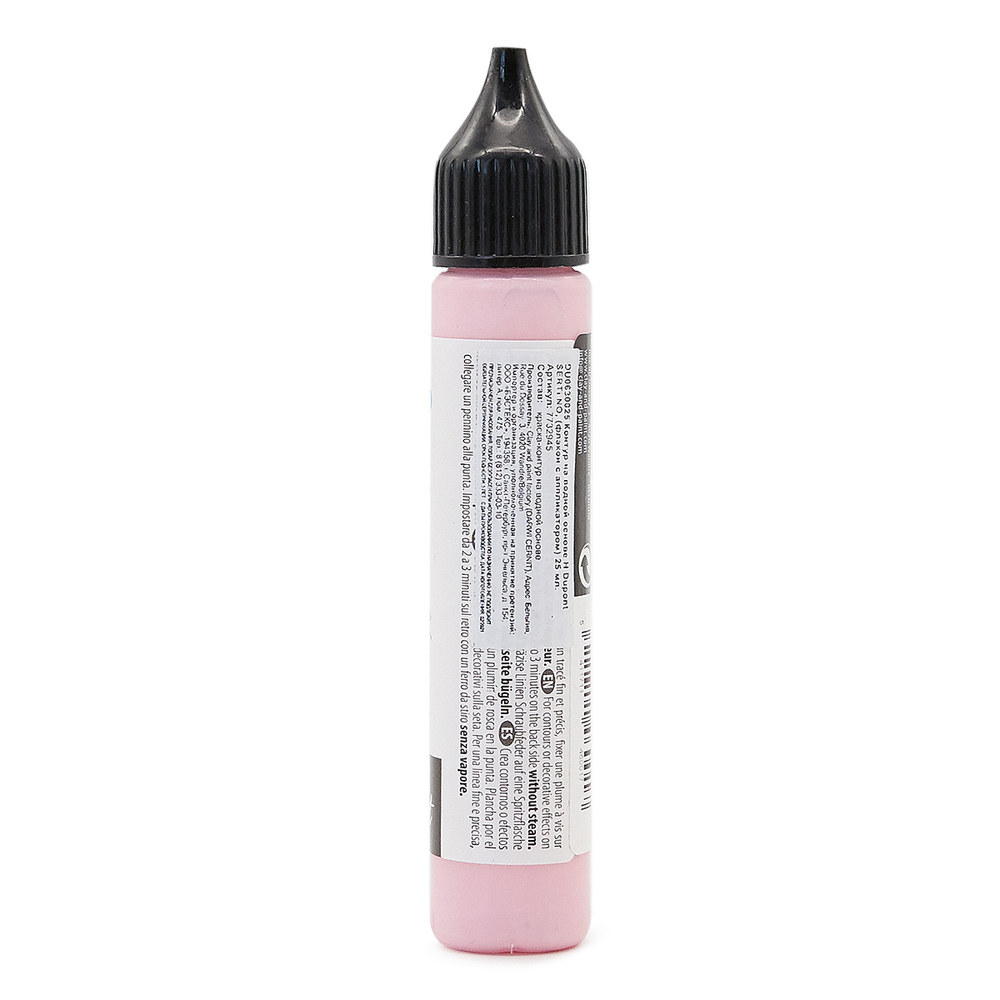 Контур на водной основе H Dupont SERTI NO, флакон с аппликатором 25мл, 475 пастельный розовый
