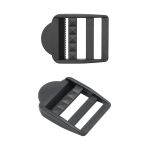 Рамка-регулятор 32мм пластик, черный, 50 шт