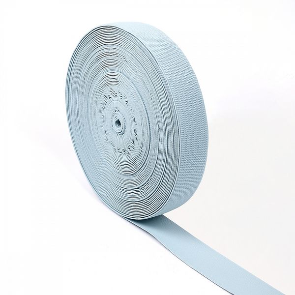 Резинка для подтяжек (помочная) 40.0 мм / 25 метров, S901 голубой