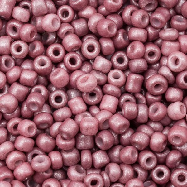Бисер Astra&Craft 11/0 (2.1 мм), 200 г (10х20 г), цв. 923-О пудрово-розовый /непрозрачный, матовый