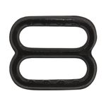 Рамки-регуляторы для бюстгальтера пластик 10.0 мм, черный, 100 шт, 512050-3