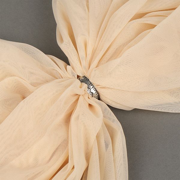 Сетка бельевая эластичная 51 г/м², шир.150 см / 50 метров, KN067 бежевый /03128209.067/