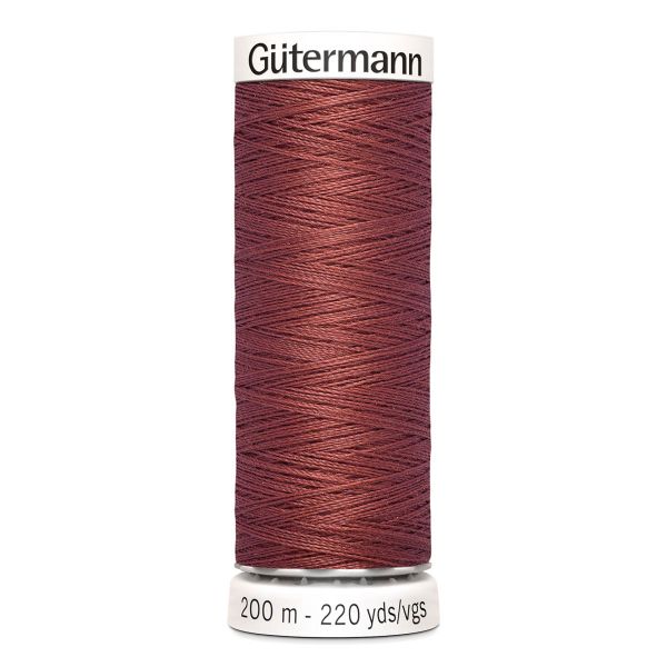 Нитки универсальные Gutermann Sew-all, 200м, 461 розово-серо-коричневый, 5 катушек