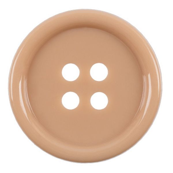 Пуговицы 4 прокола костюмные 19 мм, 24 шт, D127 т.кремовый, Gamma GEC 0009