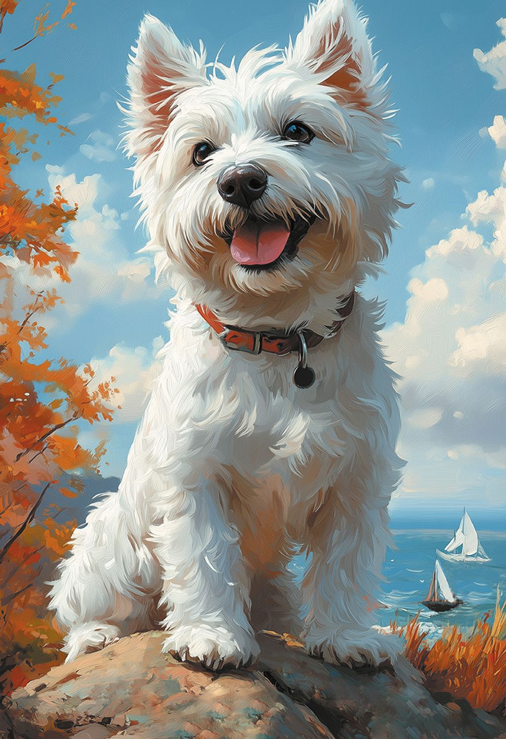 Пазл 500 элементов, PZL-500/96 Вест-хайленд-уайт-терьер, Фрея