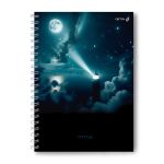 Тетрадь ученическая общая, A4 80 л. на гребне 65 г/м², белизна 100 %, 4 шт, клетка, 01232 Лунный свет, Светоч Т125