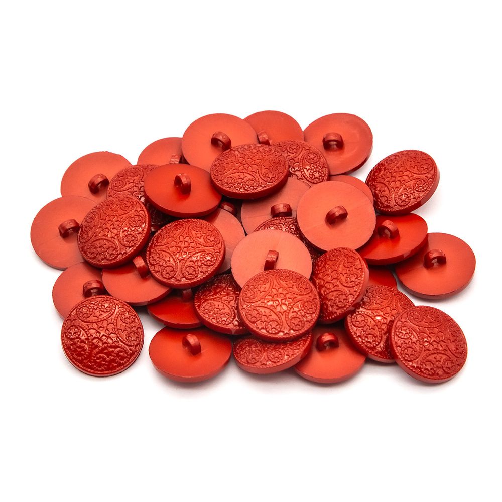 Пуговицы на ножке 25 мм (160 бордо), 36 шт