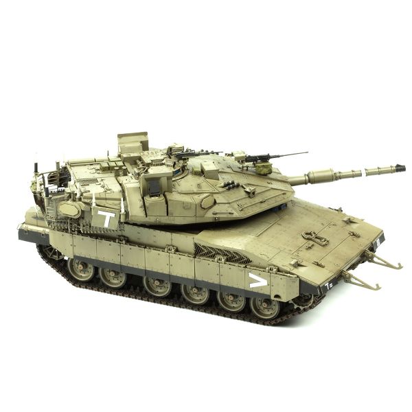 Модель сборная: танк, Main Battle Tank Merkava Mk.4m W/Trophy Active Protection System 1/35, Meng TS-036