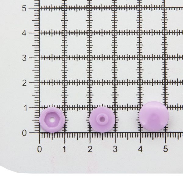 Кнопка рубашечная ⌀12,5/10мм пластик (≈100 шт) New Star (165 лавандовый)