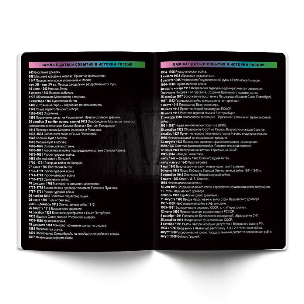 Тетрадь предметная Загадочная история A5+ 48 л. на скобе, белизна 100%, 10 шт, клетка, 48ТСК5/000188 История, Светоч