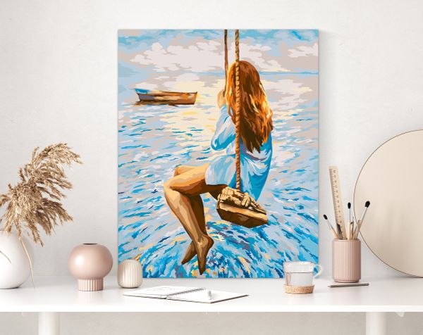 Картина по номерам Фрея, В гармонии с собой, 50х40 см