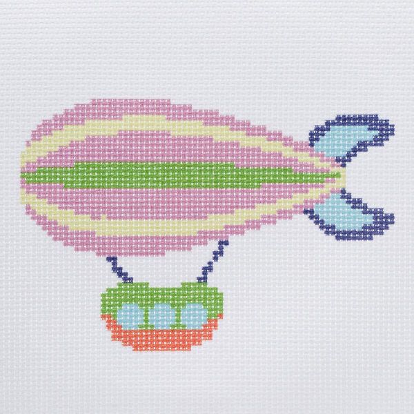 Набор для вышивания нитками Hobby&Pro Kids, Дирижабль 19х18 см